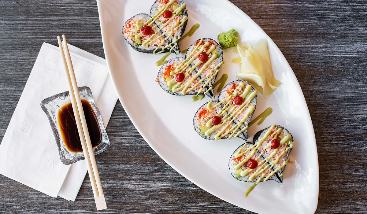 LOVE AT FIRST SIGHT at Maki Bar，a Japanese Restaurant in Bethesda