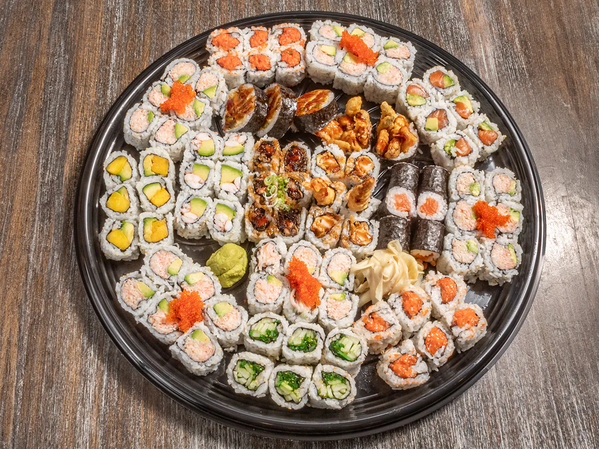 Gourmet Sushi Platter at Maki Bar，a Japanese Restaurant in Bethesda