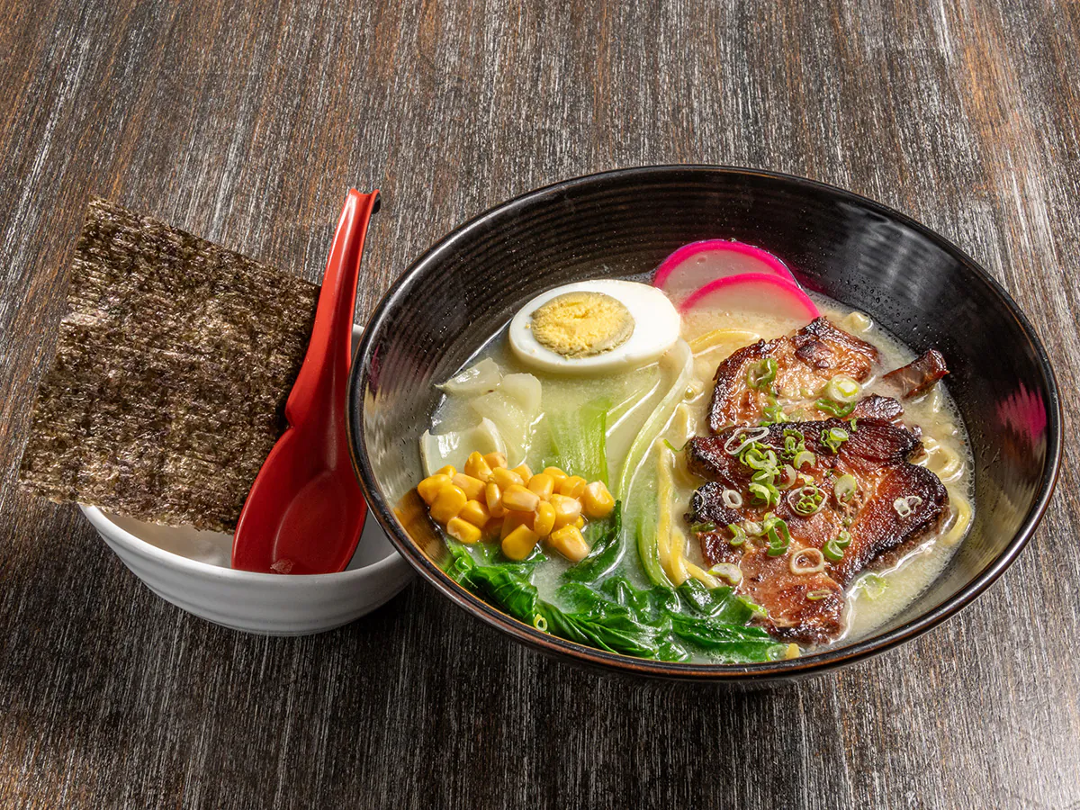 Tonkatsa Ramen at Maki Bar，a Japanese Restaurant in Bethesda