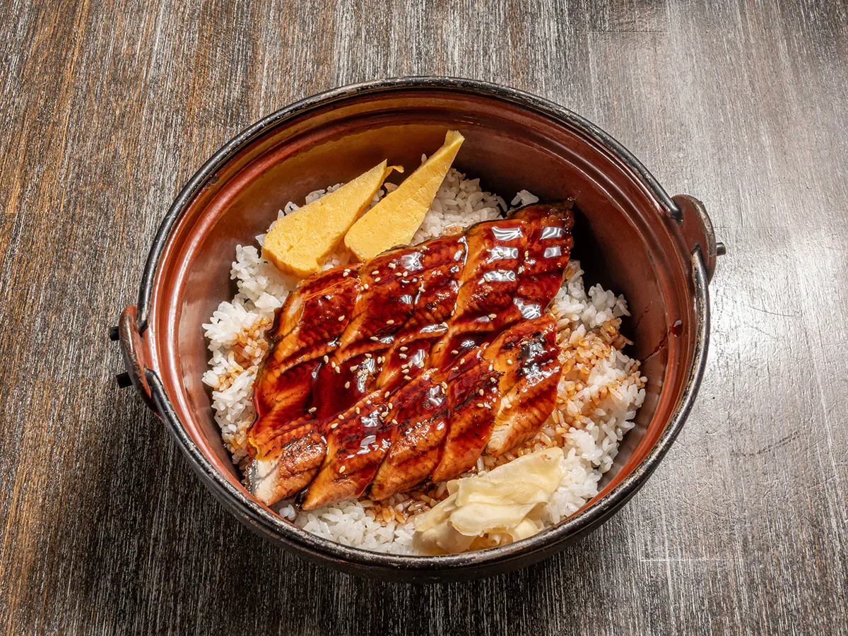 Unadon at Maki Bar，a Japanese Restaurant in Bethesda